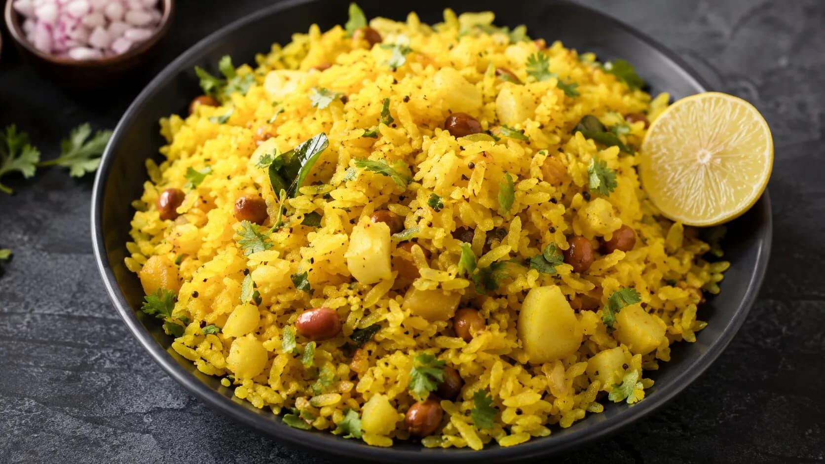 Authentic Homemade Kanda Batata Poha Authentic Homemade Kanda Batata Poha