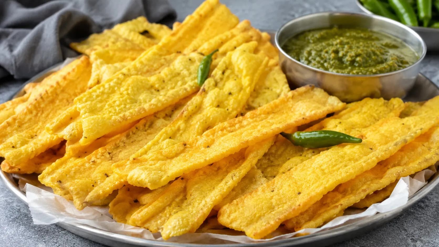 Authentic Street-Style Gujarati Fafda Authentic Street-Style Gujarati Fafda