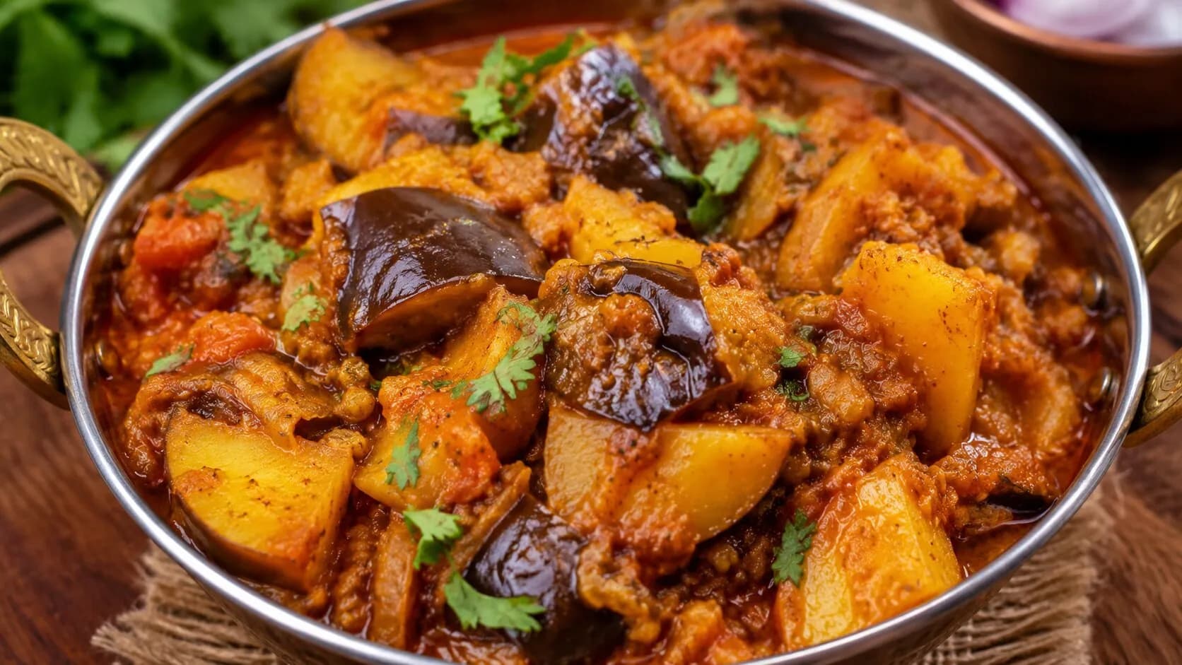 Classic Potato & Eggplant Comfort Dish Classic Potato & Eggplant Comfort Dish