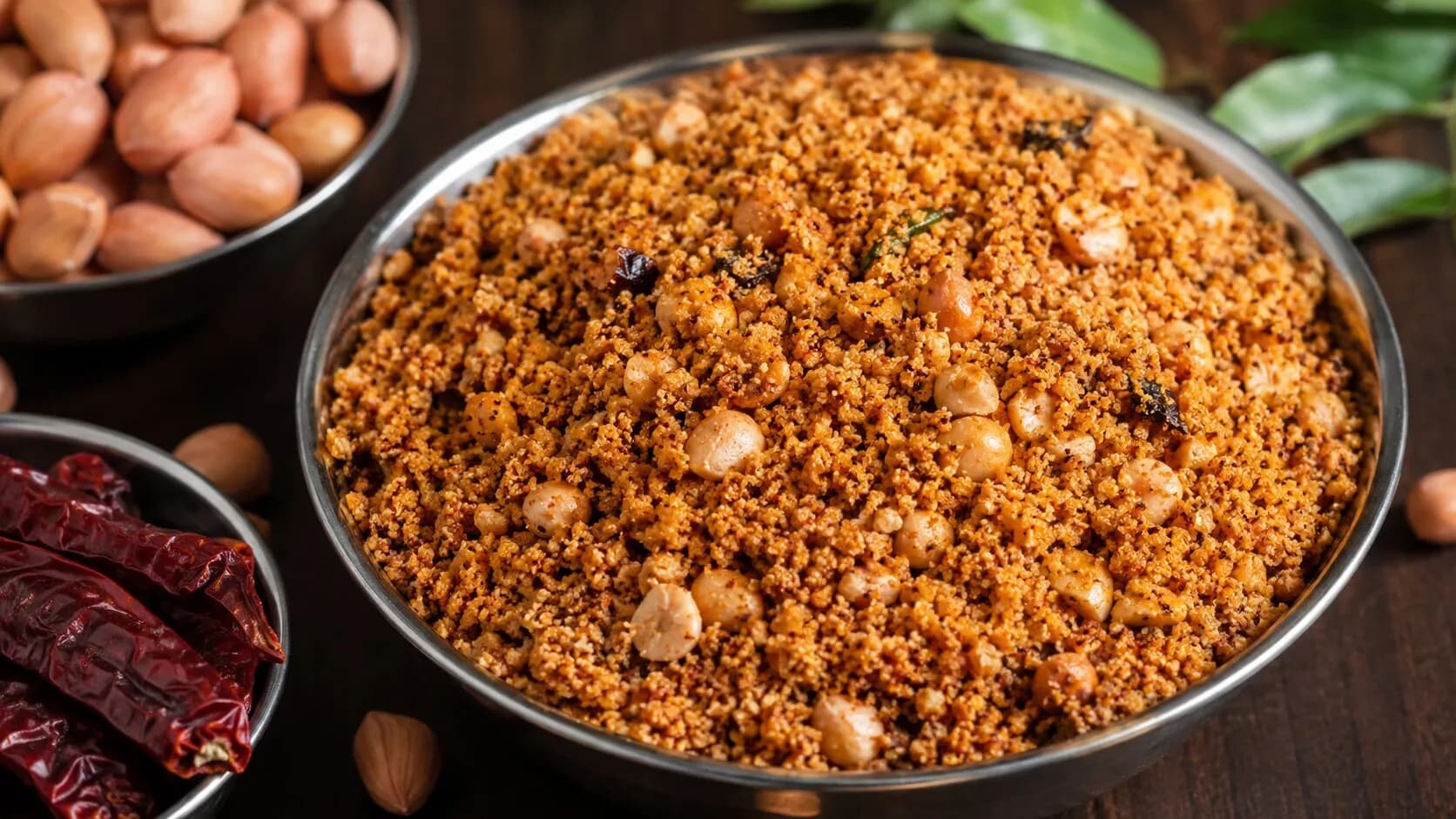 Easy Dry Peanut Chutney Easy Dry Peanut Chutney