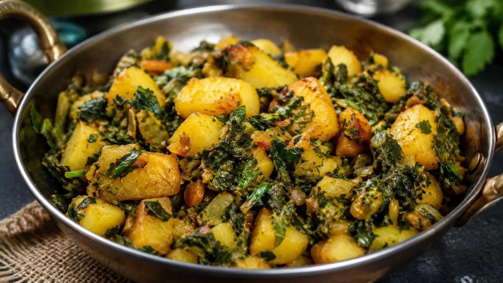 Flavorful Aloo Methi Sabzi in 30 Minutes Flavorful Aloo Methi Sabzi in 30 Minutes