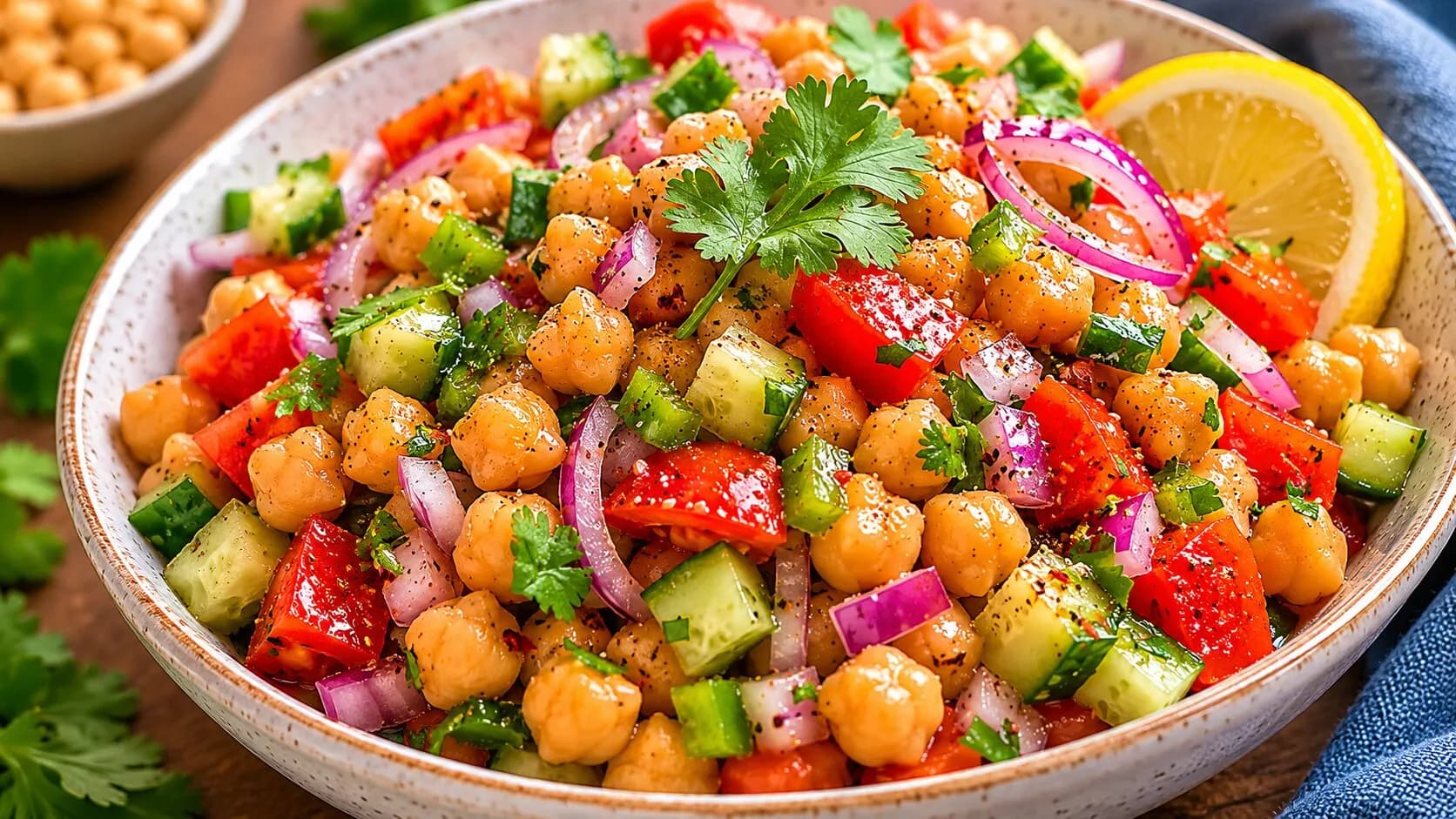 Fresh Mediterranean Chickpea Salad Fresh Mediterranean Chickpea Salad