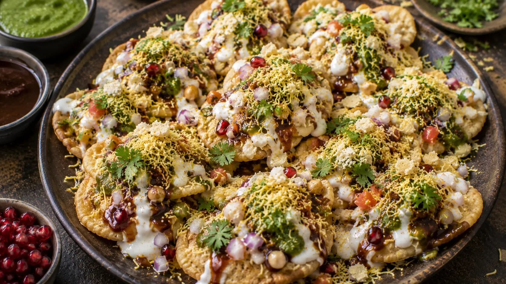 Healthy & Crunchy Gluten-Free Papdi Chaat Healthy & Crunchy Gluten-Free Papdi Chaat