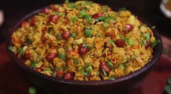 Healthy Vegetable Oats Upma Healthy Vegetable Oats Upma