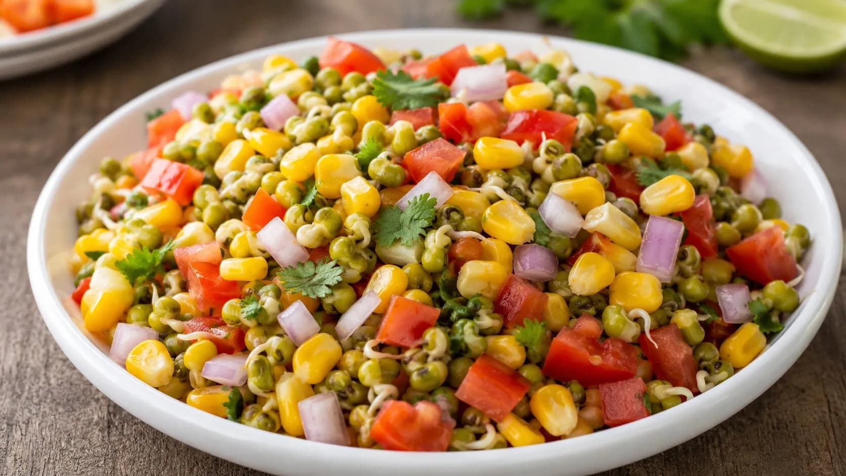 High-Protein Corn & Sprout Salad High-Protein Corn & Sprout Salad
