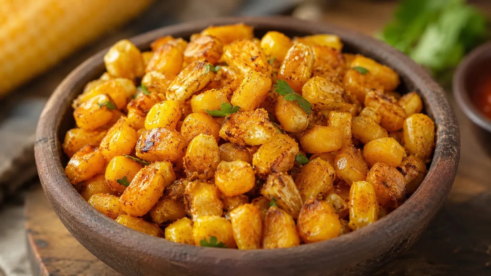 Indian-Style Crispy Corn Snack