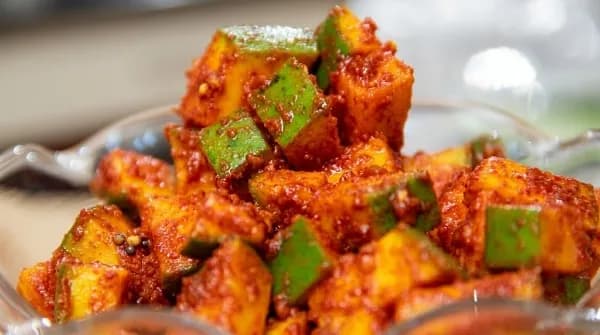 Instant Raw Mango Pickle in 10 Minutes Instant Raw Mango Pickle in 10 Minutes
