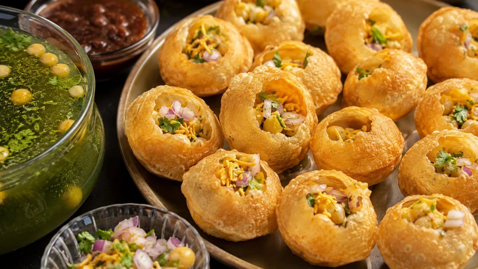 Spicy & Tangy Pani Puri Spicy & Tangy Pani Puri