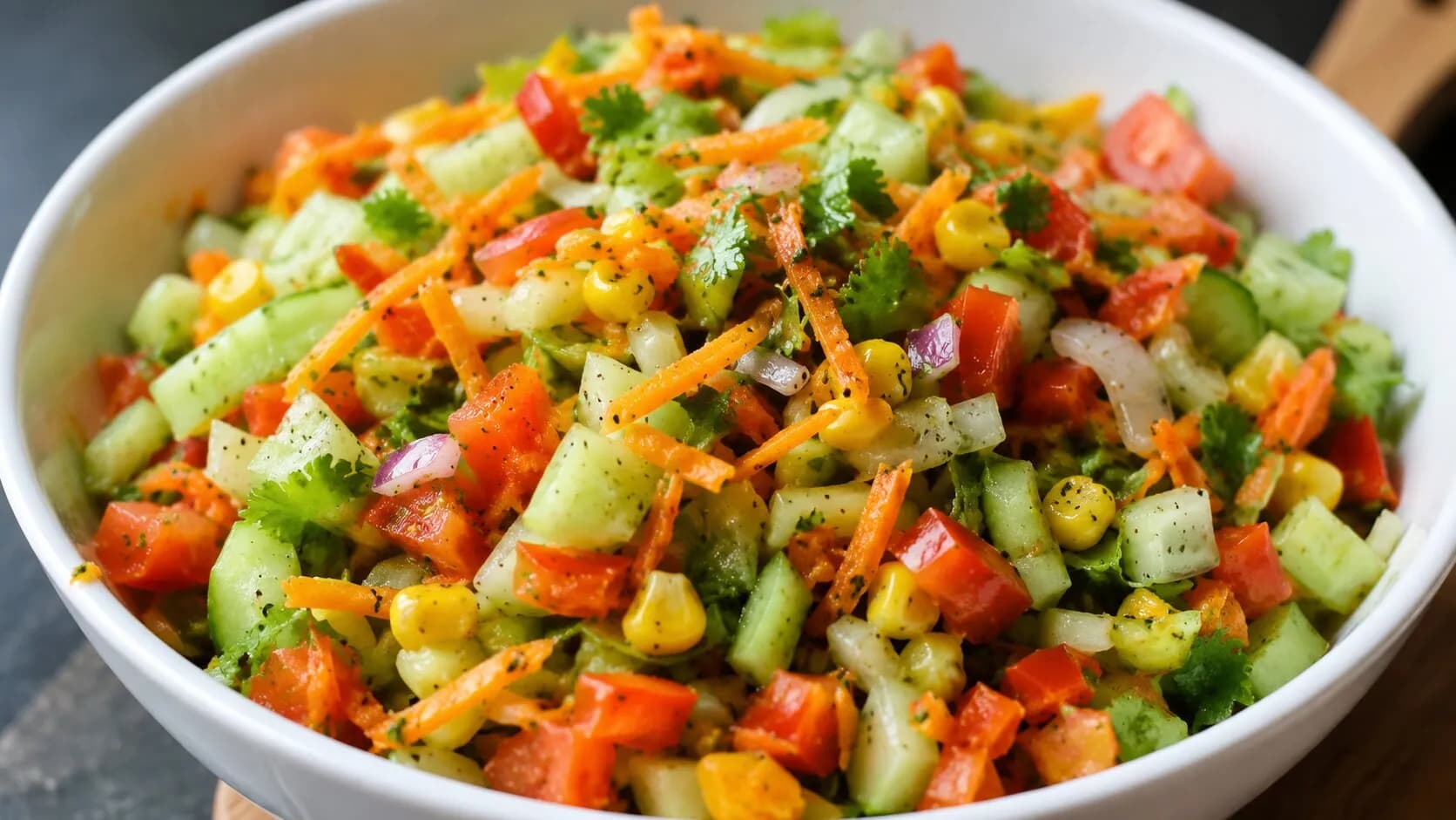Sweet & Spicy Thai Style Vegetable Salad Sweet & Spicy Thai Style Vegetable Salad