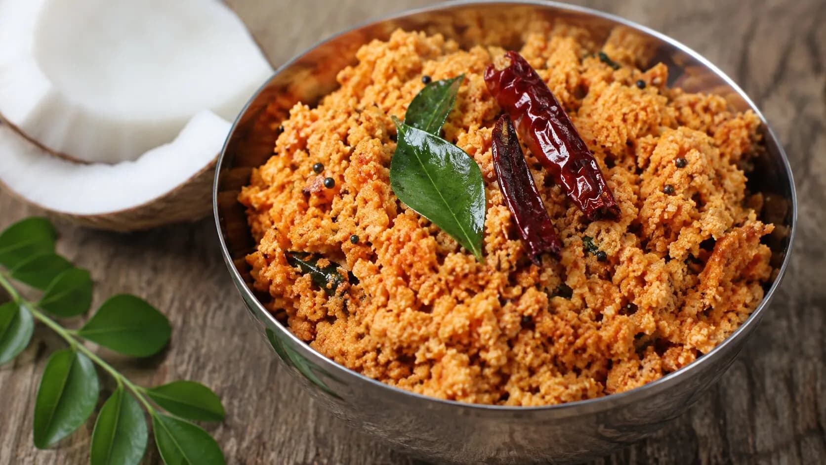 Traditional Dry Coconut Chutney Traditional Dry Coconut Chutney