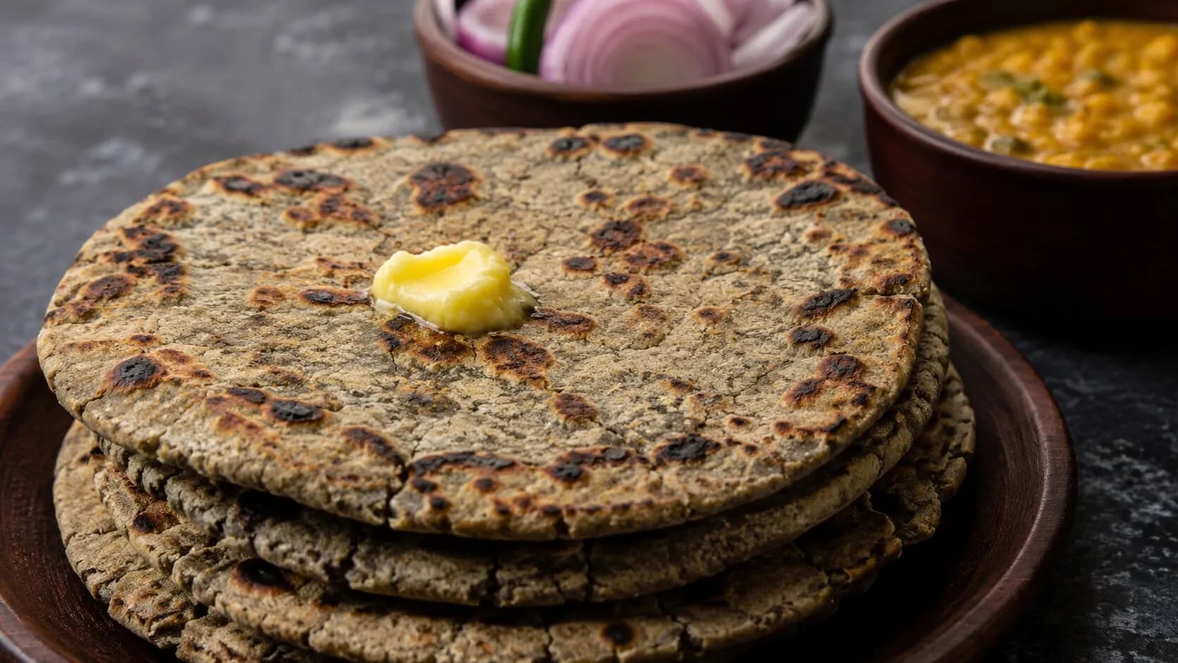 Traditional Gujarati Bajra Rotla Traditional Gujarati Bajra Rotla