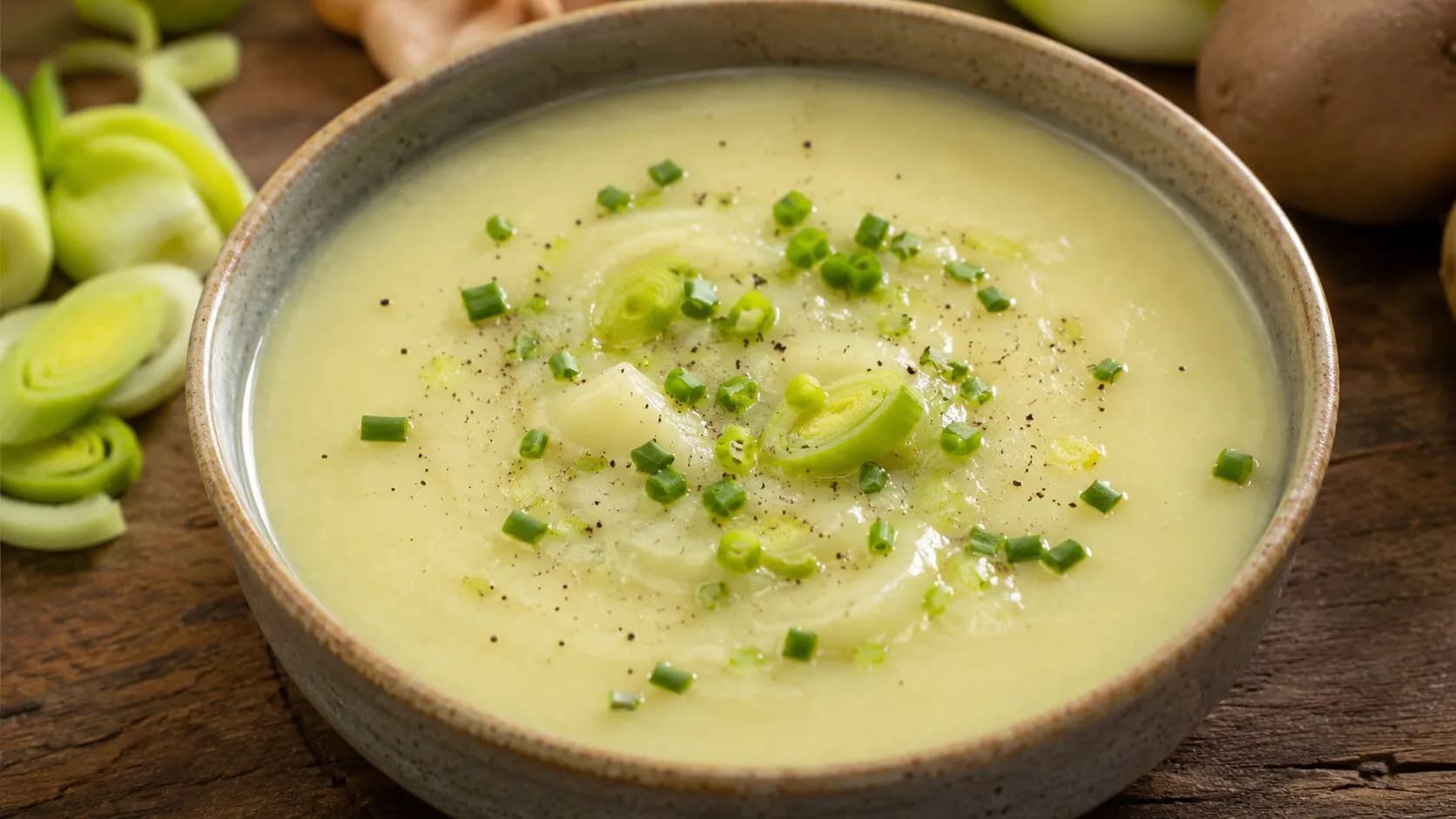 Velvety Dairy-Free Potato Leek Soup Velvety Dairy-Free Potato Leek Soup